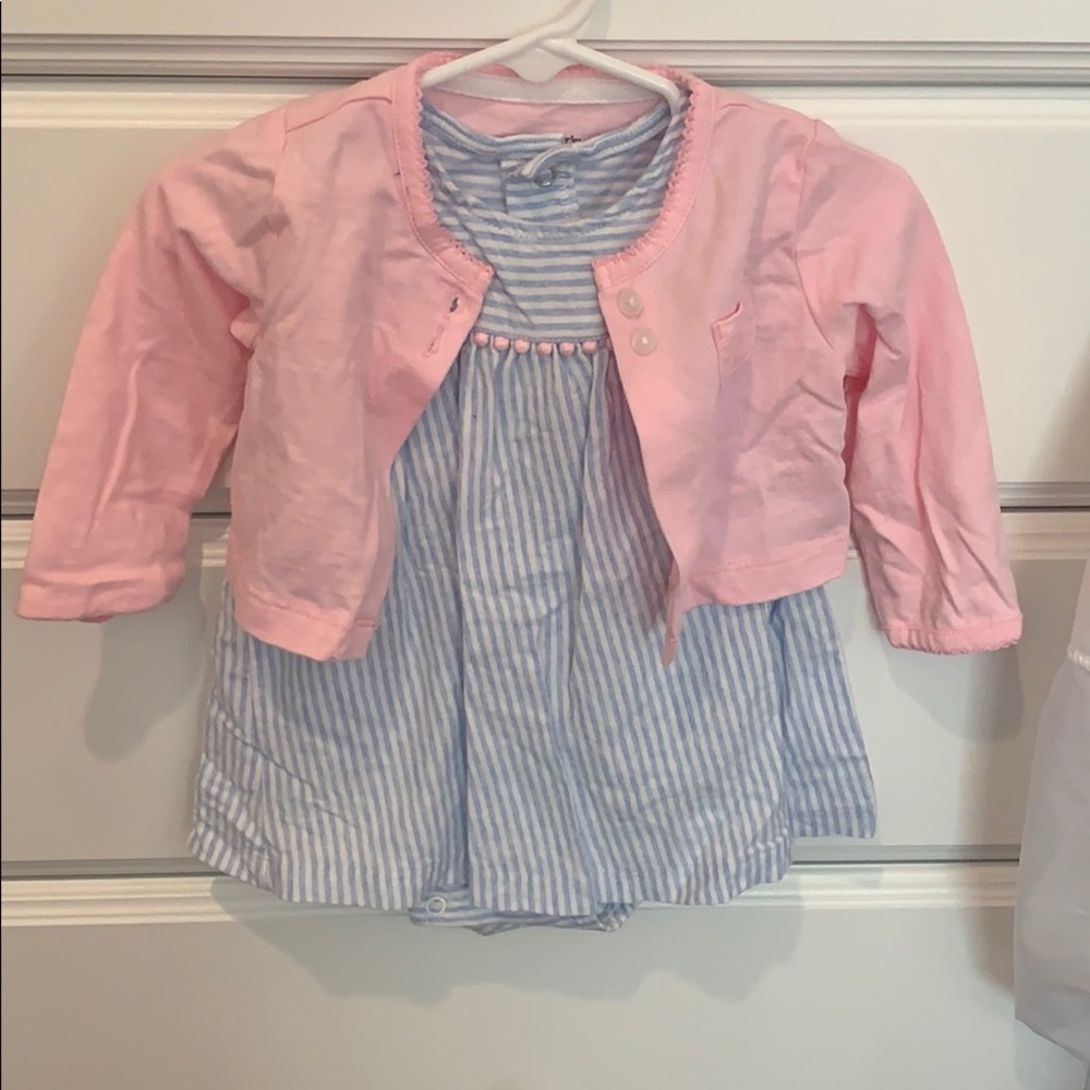 Carters dress and sweater 9m